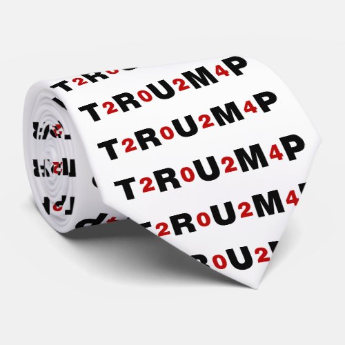 Trump 2024 Red Neck Tie