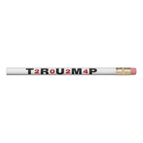 Trump 2024 Red Pencil