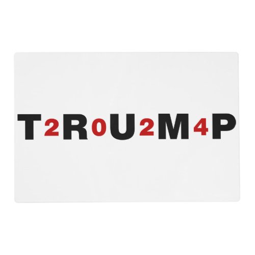 Trump 2024 Red Placemat