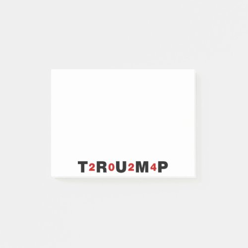 Trump 2024 Red Post_it Notes