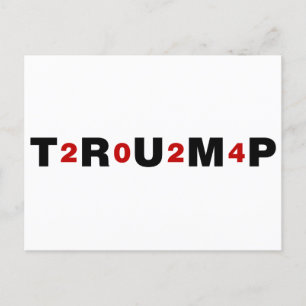 Trump 2024 Red Postcard