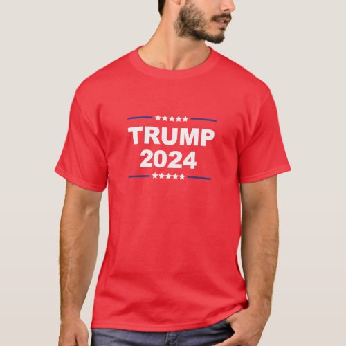Trump 2024 red shirt