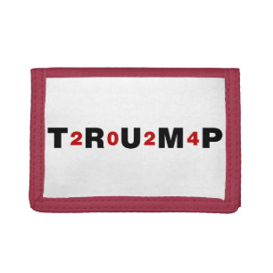 Trump 2024 Red Trifold Wallet