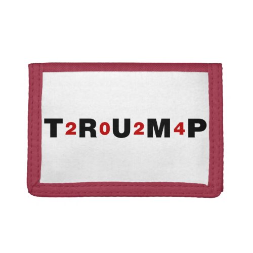Trump 2024 Red Trifold Wallet