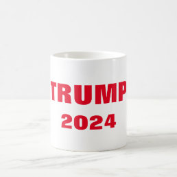Trump 2024 Red White Cool Gift Party Favor Custom  Coffee Mug