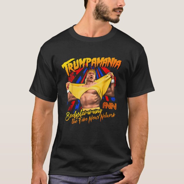 Trump 2024 republican TRUMPAMANIA shirt (Front)