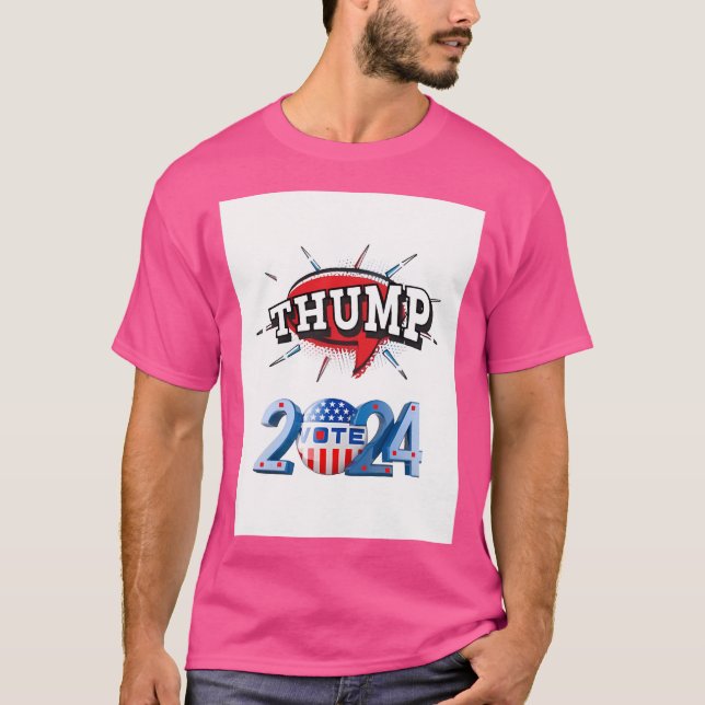 Trump 2024 	s T-Shirt (Front)