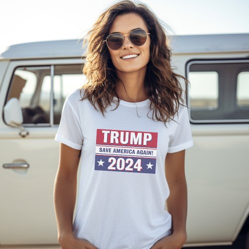 Trump 2024 Save America Again T_Shirt