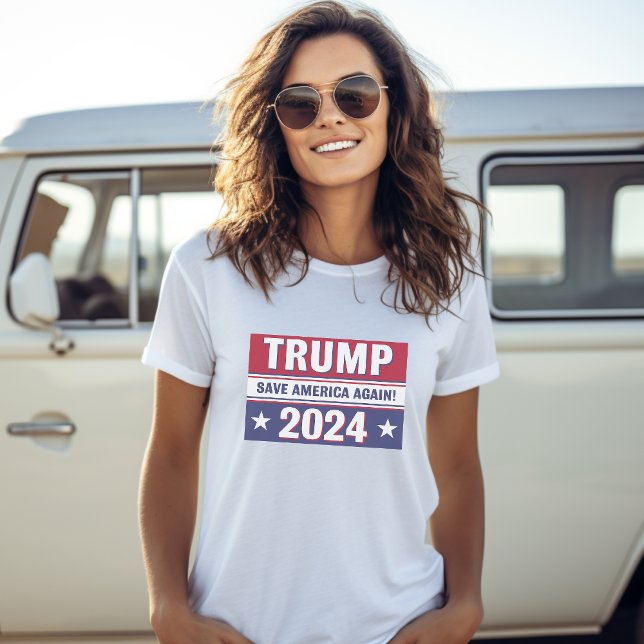 Trump 2024 Save America Again T-Shirt (Creator Uploaded)