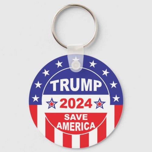 TRUMP 2024 SAVE AMERICA KEYCHAIN