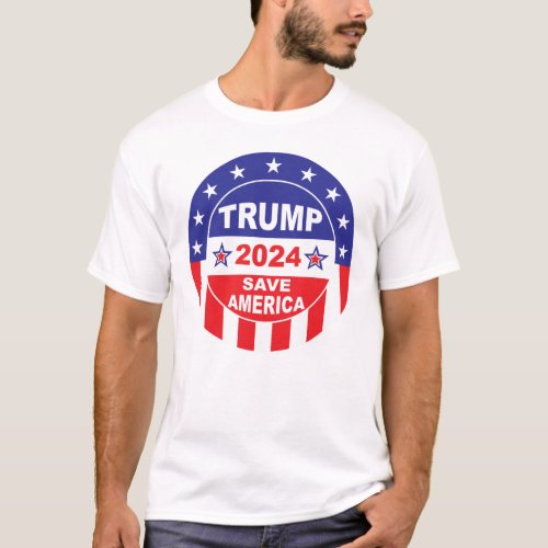 TRUMP 2024 SAVE AMERICA T_Shirt