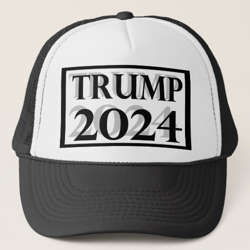 Trump 2024 Shadow Trucker Hat
