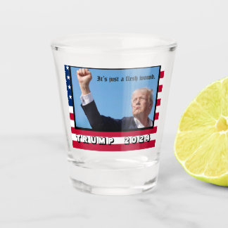 Trump 2024 shot glass