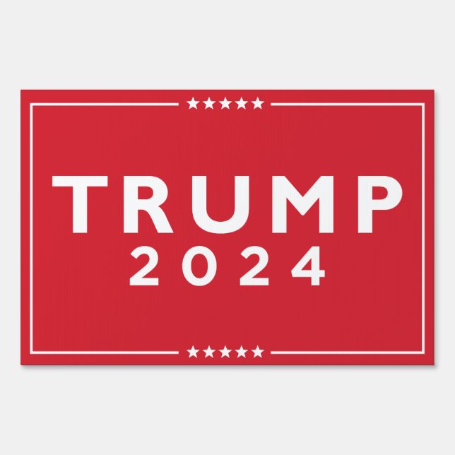 Trump 2024 sign (Front)