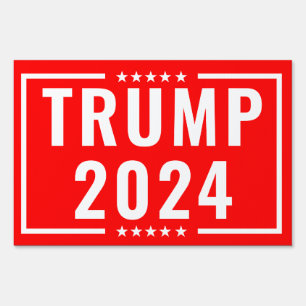 Trump 2024 sign