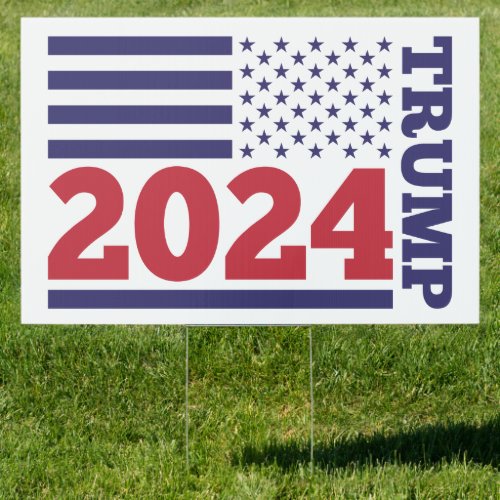Trump 2024 sign