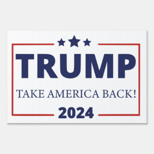 Trump 2024 sign