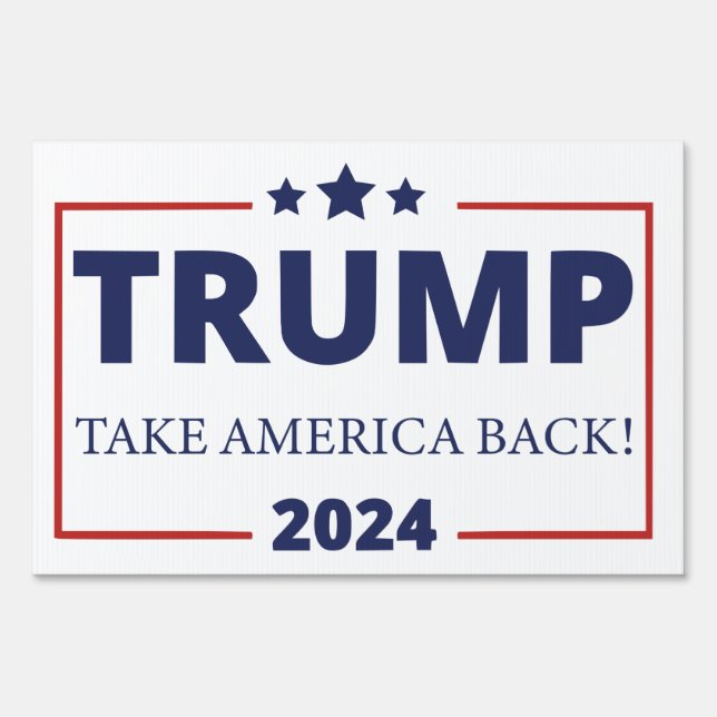 Trump 2024 sign (Front)
