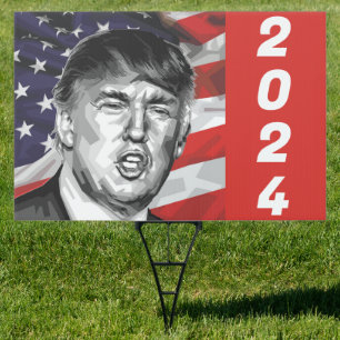 Trump 2024 sign
