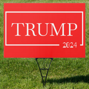 Trump 2024 sign