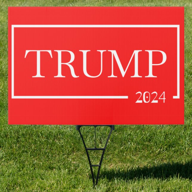 Trump 2024 sign (Insitu)