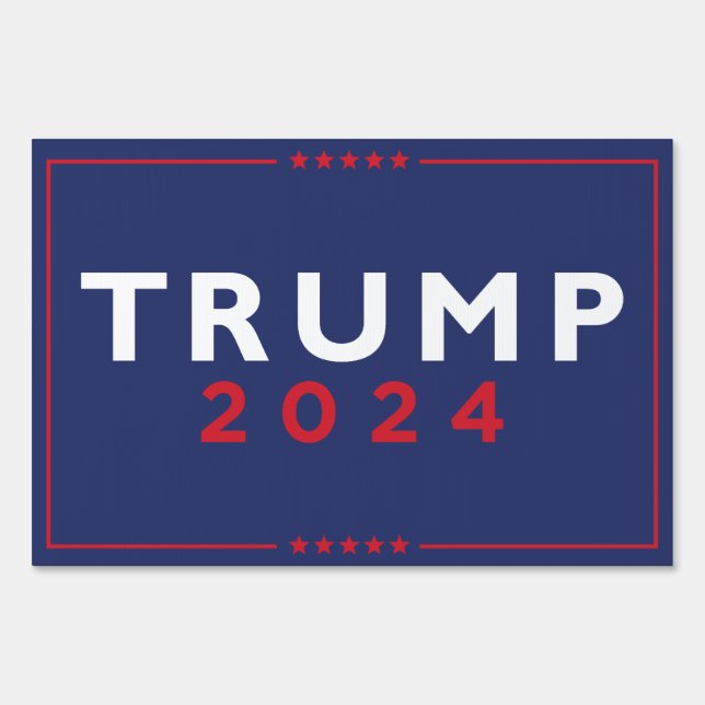Trump 2024 sign (Front)