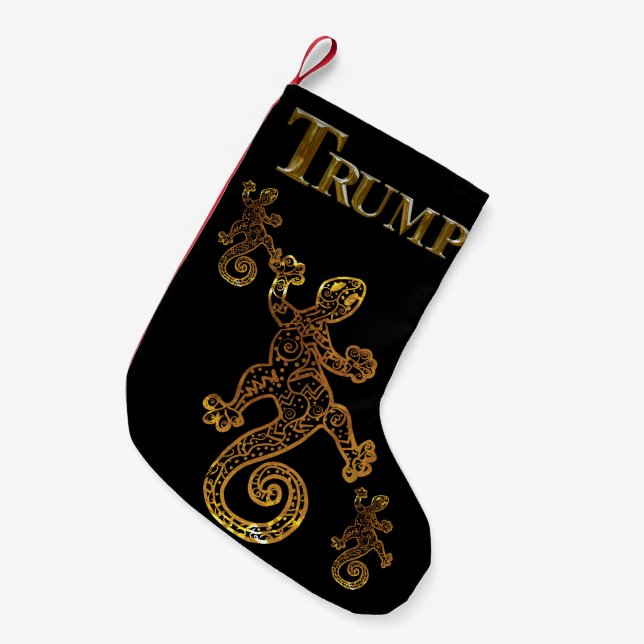 TRUMP 2024 SMALL CHRISTMAS STOCKING (Front (Hanging))
