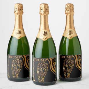 TRUMP 2024 SPARKLING WINE LABEL