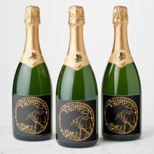 TRUMP 2024 SPARKLING WINE LABEL