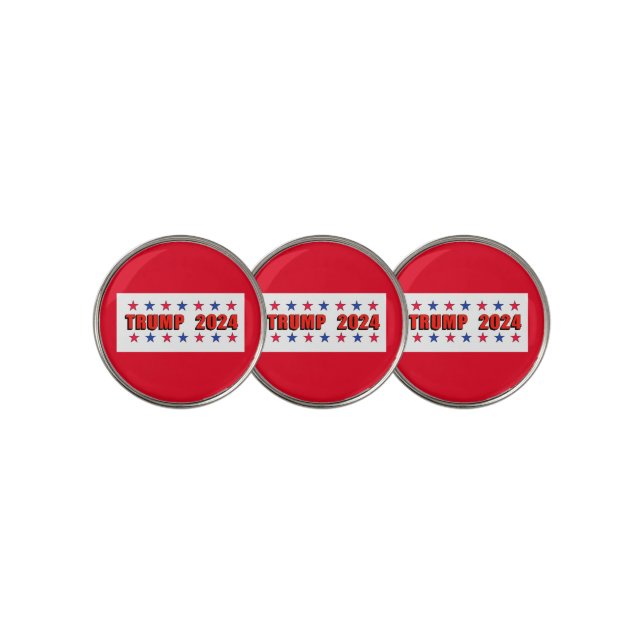 Trump 2024 Stars Golf Ball Markers (3 Up)