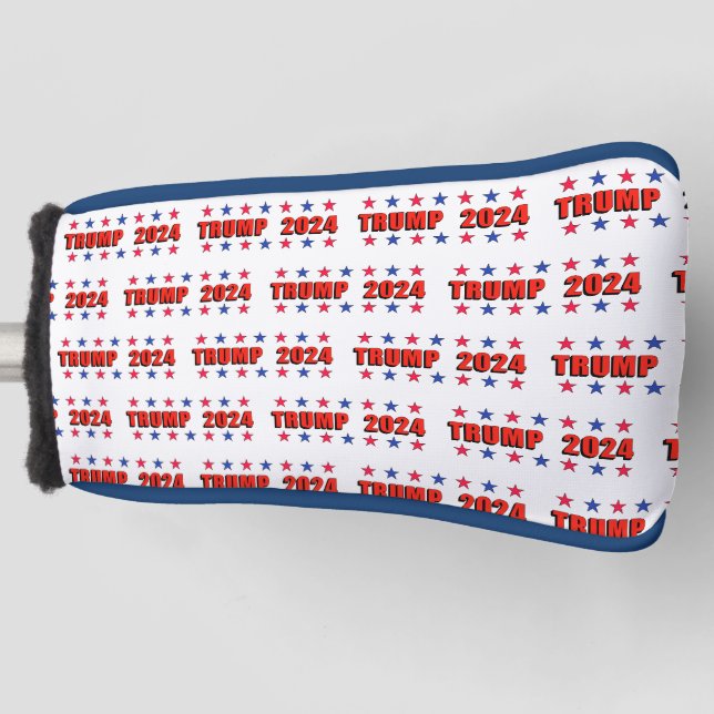 Trump 2024 Stars Golf Putter Cover (Front)