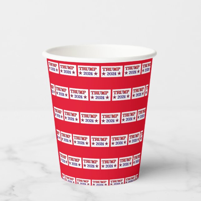 Trump 2024 Stars  Paper Cups (Front)