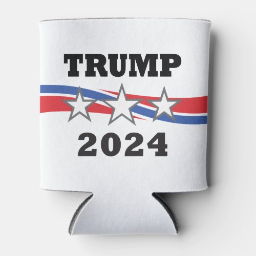 Trump 2024 Stars  Stripes Victory Campaign Can Cooler