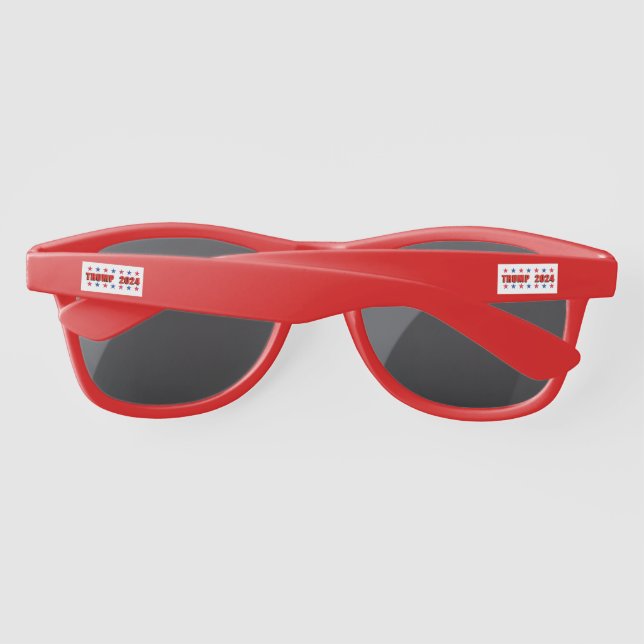 Trump 2024 Stars Sunglasses (Back)