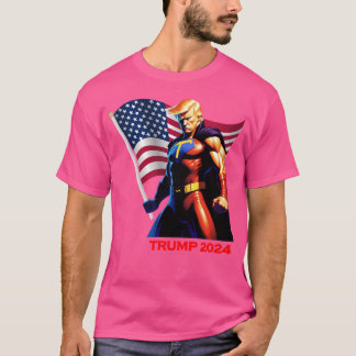 Trump 2024 (Superhero) 3 T-Shirt