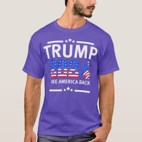 Trump 2024 Take America Back 19 T_Shirt