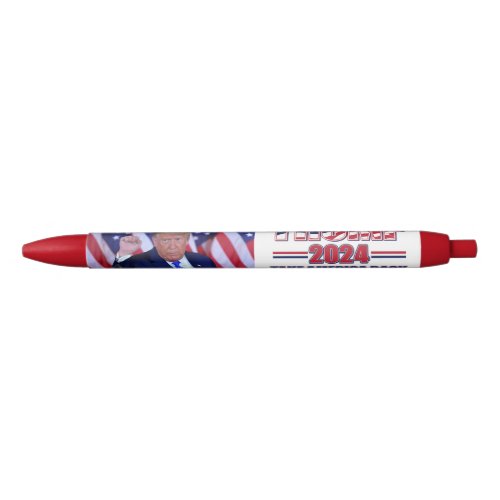 Trump 2024 Take America Back Black Ink Pen