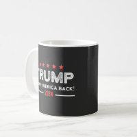 Trump Take America Back 2024 Election Logo Front & Back Coffee Mug