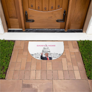 Trump 2024 Take America Back Daddy's Home Doormat
