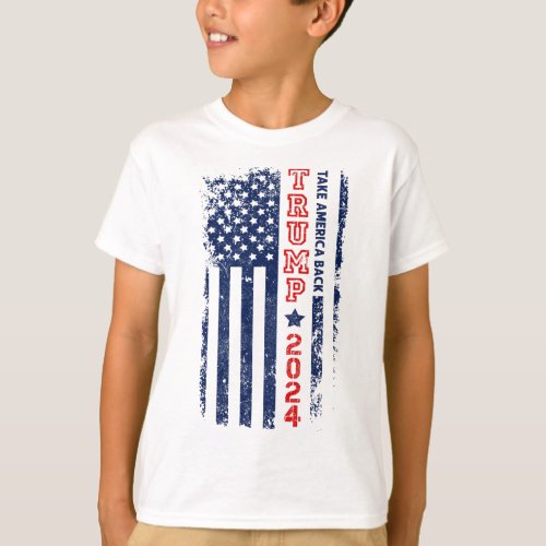 Trump 2024 Take America Back Election  T_Shirt