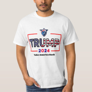 Trump 2024, Take America Back   FIX America Again T-Shirt