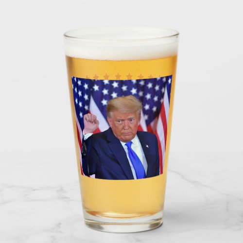 Trump 2024 Take America Back Glass