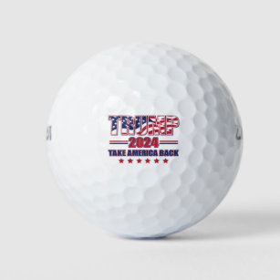 Trump-2024-Take-America-Back Golf Balls