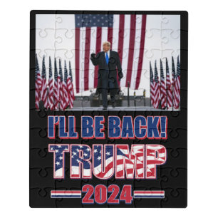 Trump 2024 Take America Back Jigsaw Puzzle