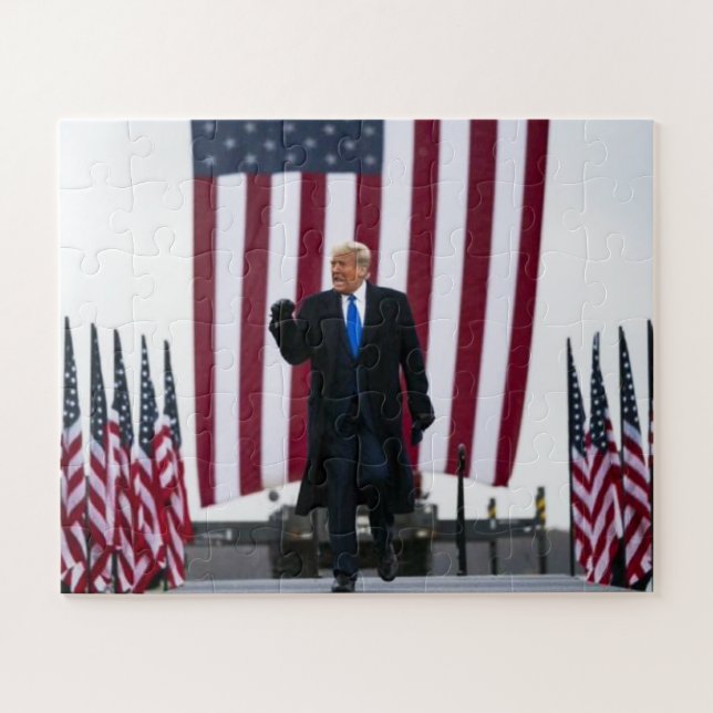 Trump 2024 Take America Back Jigsaw Puzzle (Horizontal)