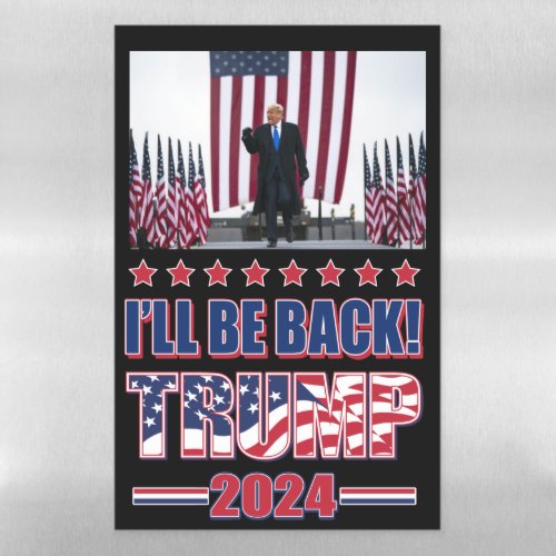 Trump 2024 Take America Back Magnetic Dry Erase Sheet