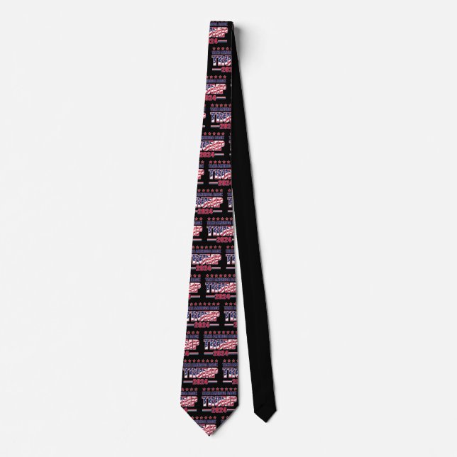 Trump 2024 Take America Back Neck Tie (Front)