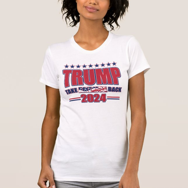 Trump 2024 Take America Back T-Shirt (Front)