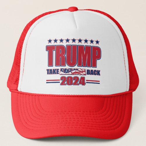 Trump_2024_Take_America_Back Trucker Hat