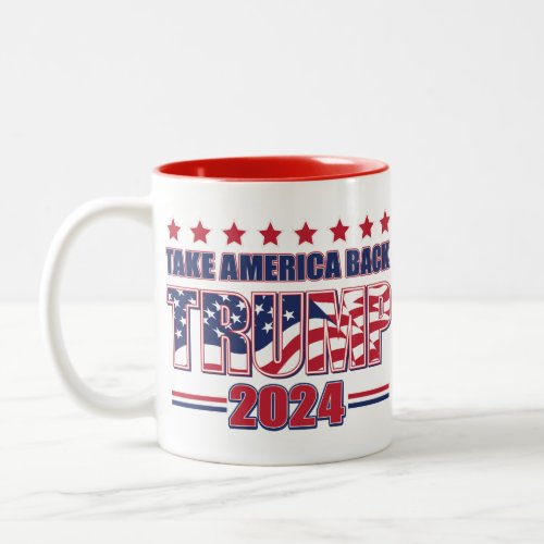 TRUMP_2024 Take America Back Two_Tone Coffee Mug